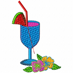 Mugs Embroidery Design 2